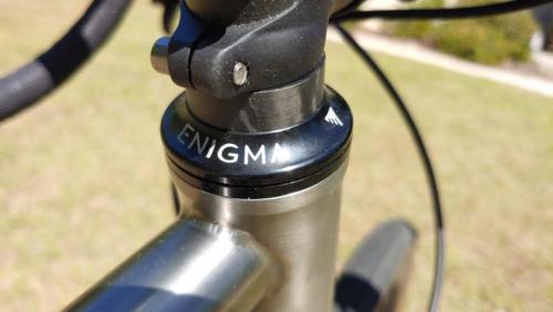 enigma escape titanium gravel bike review