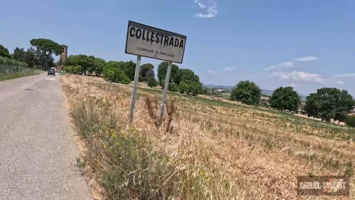 foligno to perugia cycling experience