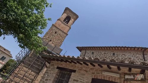 foligno to perugia cycling experience