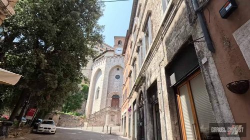 foligno to perugia cycling experience