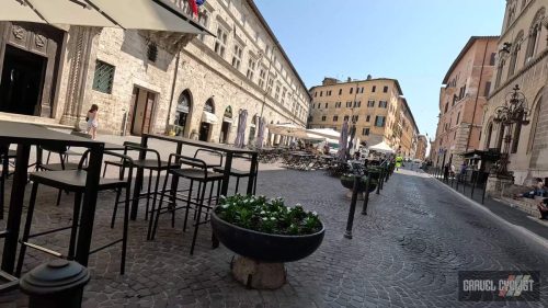 foligno to perugia cycling experience