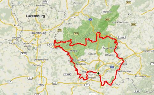 gravel cycling in the saarland germany