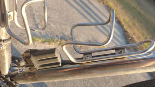 cyclocross bike on gravel