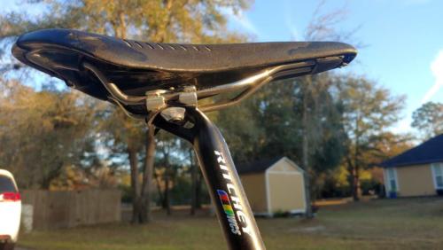 cyclocross bike on gravel