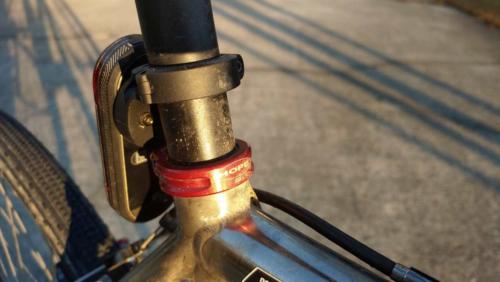 cyclocross bike on gravel
