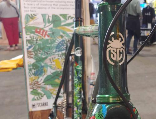 scarab cycles made show