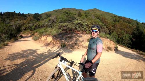 riding a gravel bike on mount tamalpais