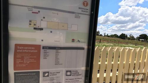 millthorpe nsw railway station