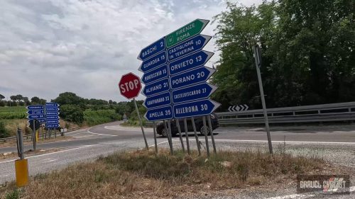 Gravel Cycling near Orvieto Italy
