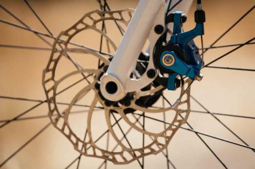 paul components anodized blue parts