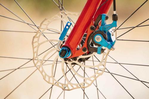 paul components anodized blue parts