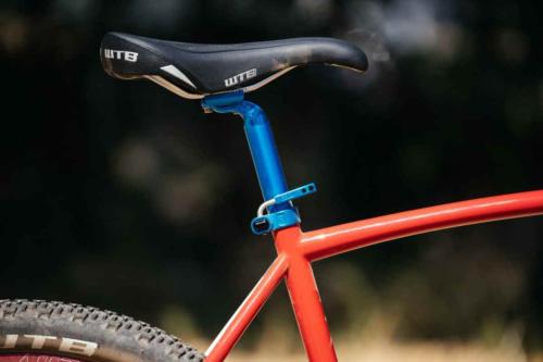 paul components anodized blue parts