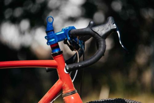 paul components anodized blue parts