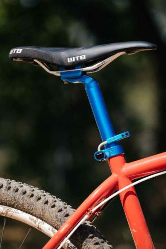 paul components anodized blue parts