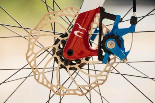 paul components anodized blue parts