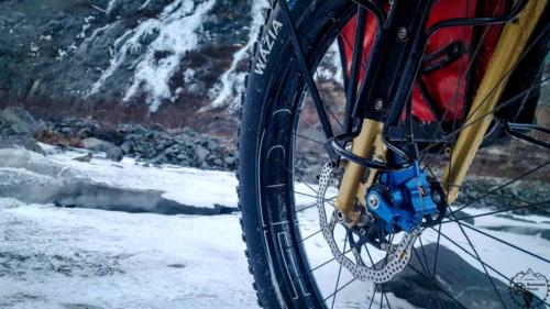 paul components anodized blue parts