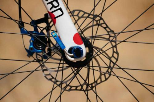 paul components anodized blue parts