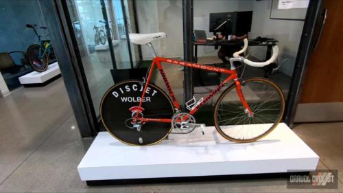 tour of the pro's closet and vintage bicycle museum