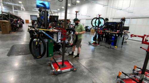 tour of the pro's closet and vintage bicycle museum