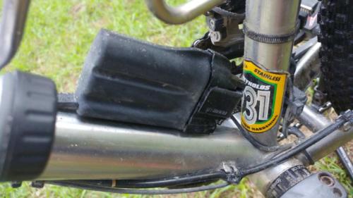 quiring cycles custom stainless steel gravel bike