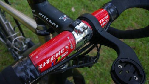 quiring cycles custom stainless steel gravel bike