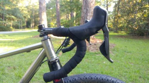 quiring cycles custom stainless steel gravel bike