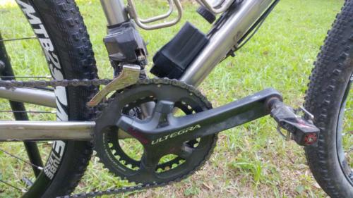 quiring cycles custom stainless steel gravel bike