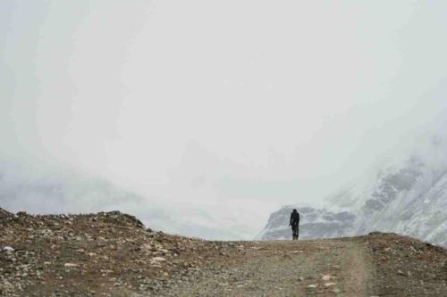 gravel cycling in Tajikistan