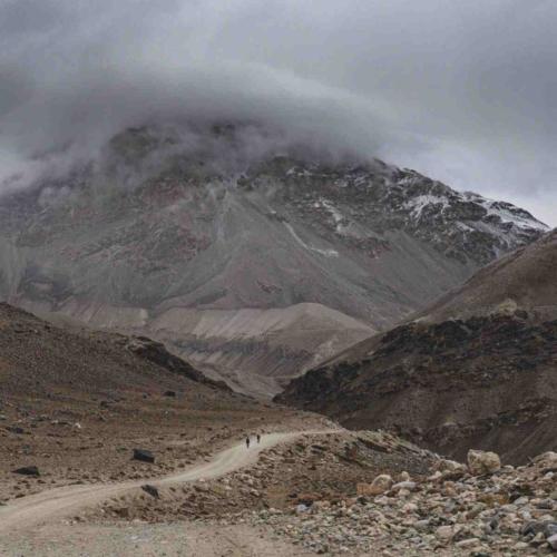 gravel cycling in Tajikistan