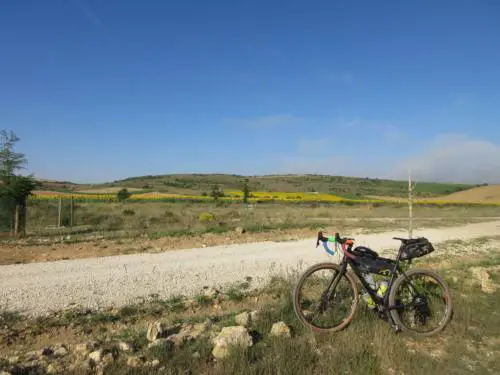 gravel cycling in spain