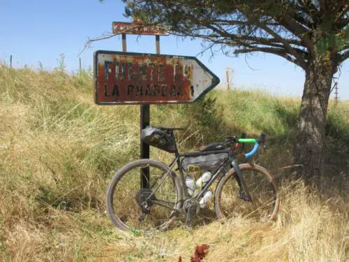 gravel cycling in spain