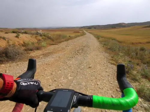 gravel cycling in spain