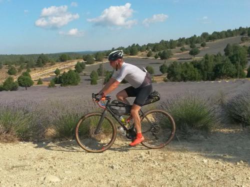 gravel cycling in spain