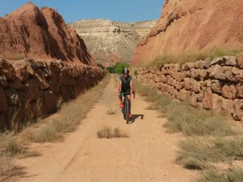 gravel cycling in spain
